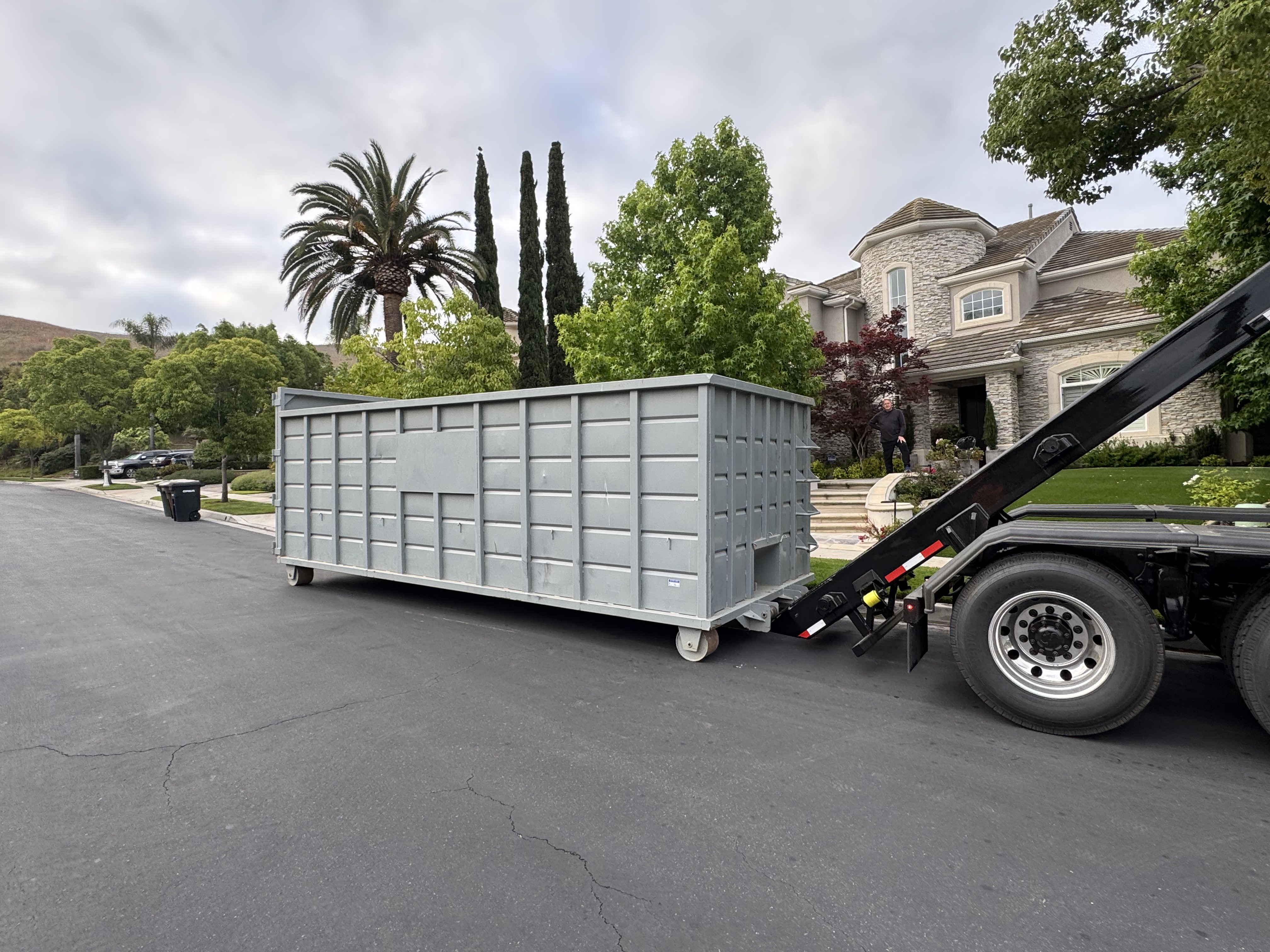 40 Yards dumpster rental in Moreno Valley, CA by Monarch Dumpster Rental