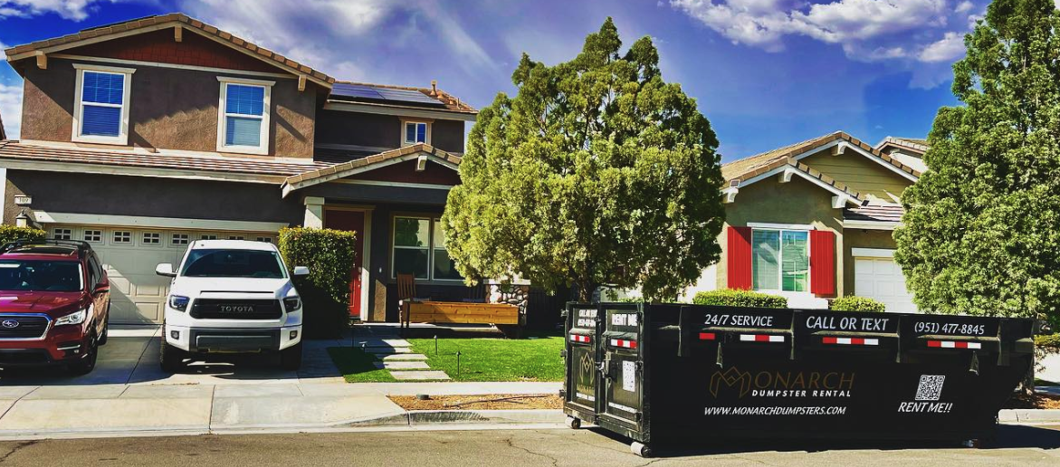 Superior dumpster rental by Monarch Dumpster Rental in Ladera Ranch, CA